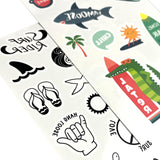 Mini Temporary Tattoos - Beach Days