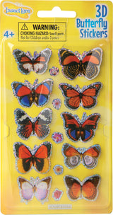 3D Butterfly Stickers (assorted)