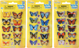 3D Butterfly Stickers (assorted)