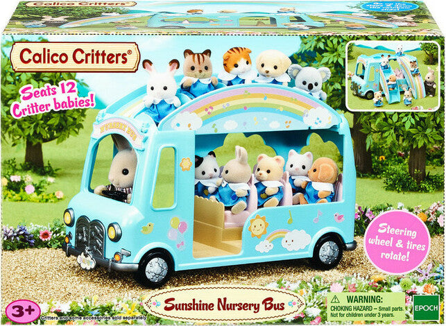 Calico Critters Sunshine Nursery Bus