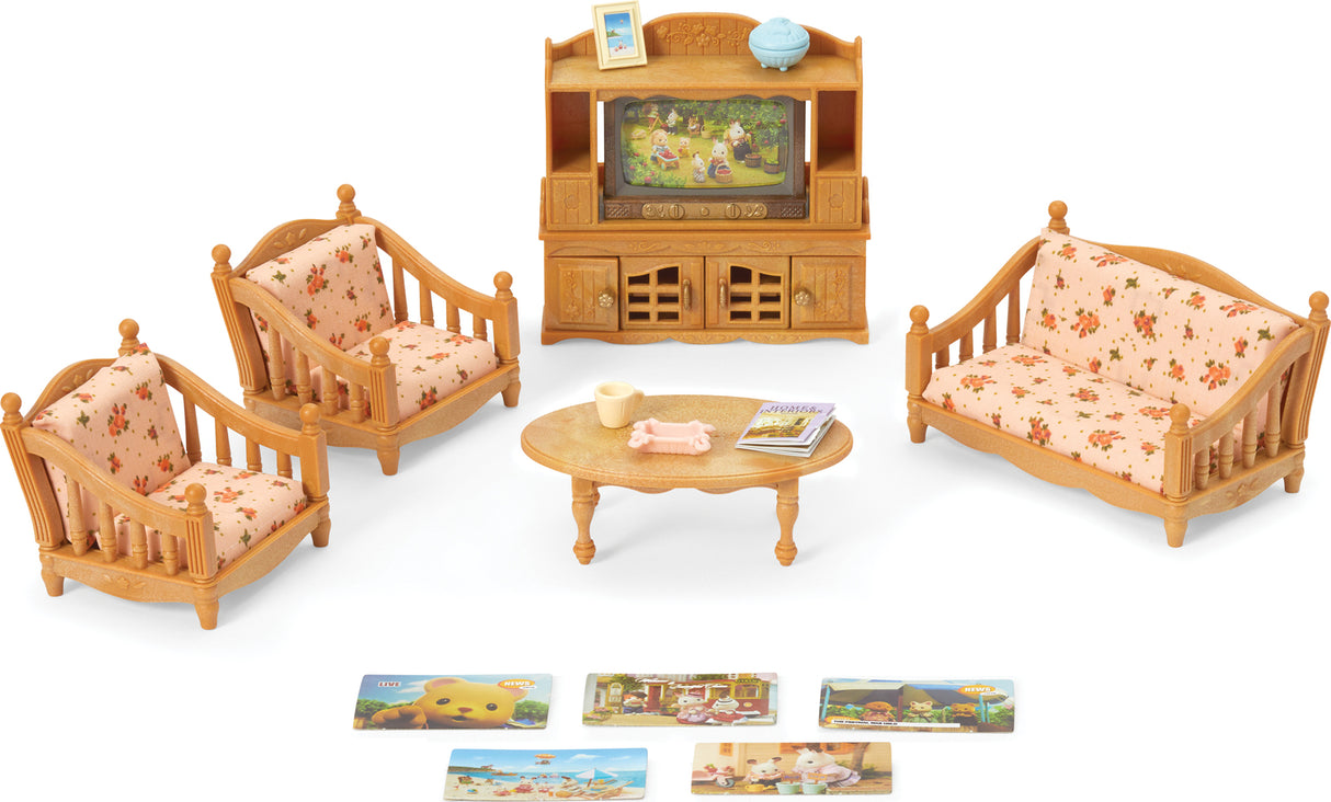 Calico Critters Comfy Living Room Set