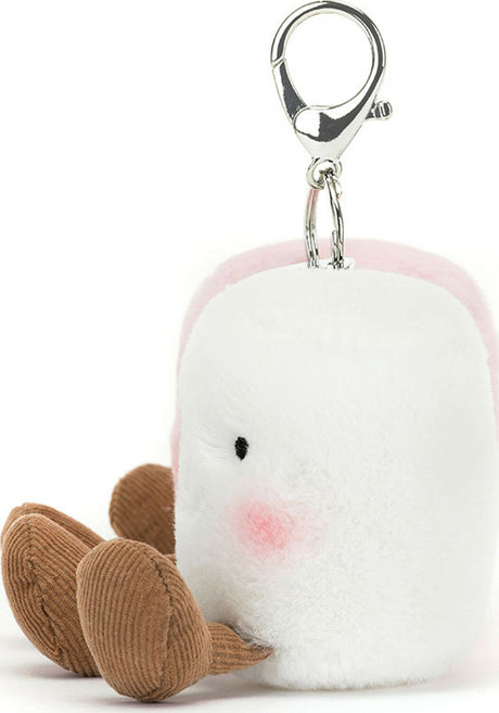 Amuseables Pair Of Marshmallows Bag Charm