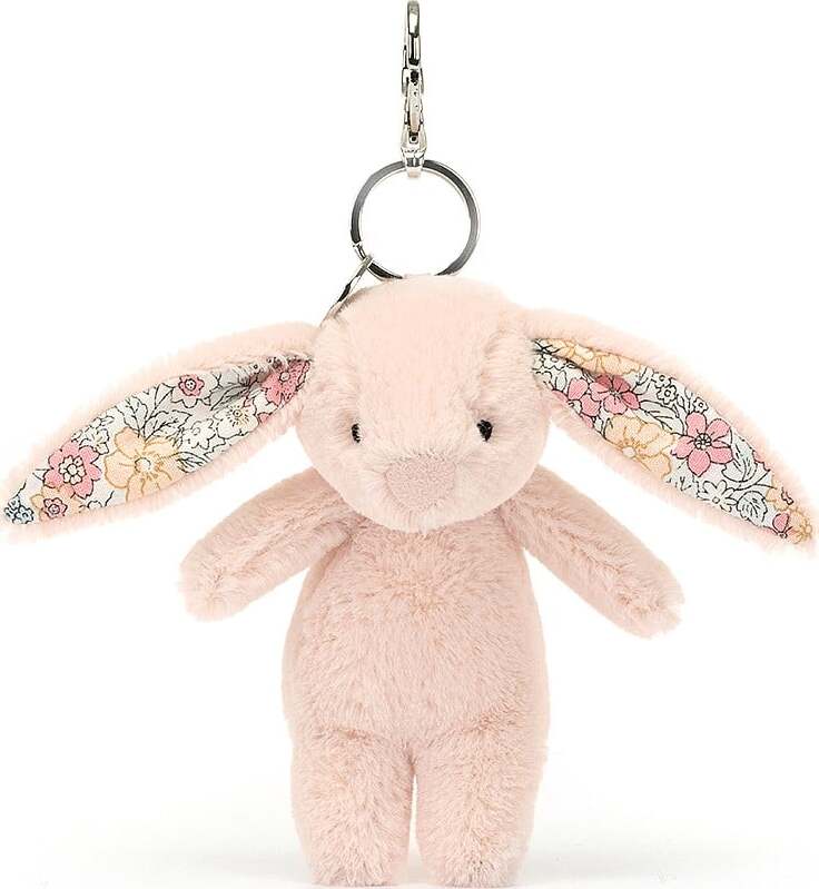 Blossom Blush Bunny Bag Charm