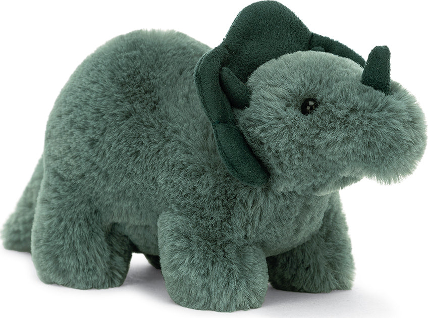 Jellycat Fos6tri Fossilly Triceratops Mini