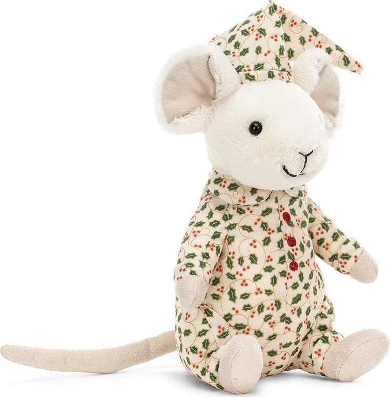 Jellycat Mer3bt Merry Mouse Bedtime