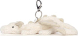 Snow Dragon Bag Charm