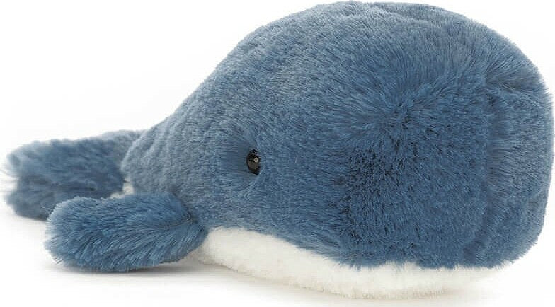 Wavelly Whale Blue