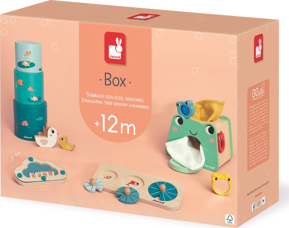 Janod Developmental Activity Box - 12 Months