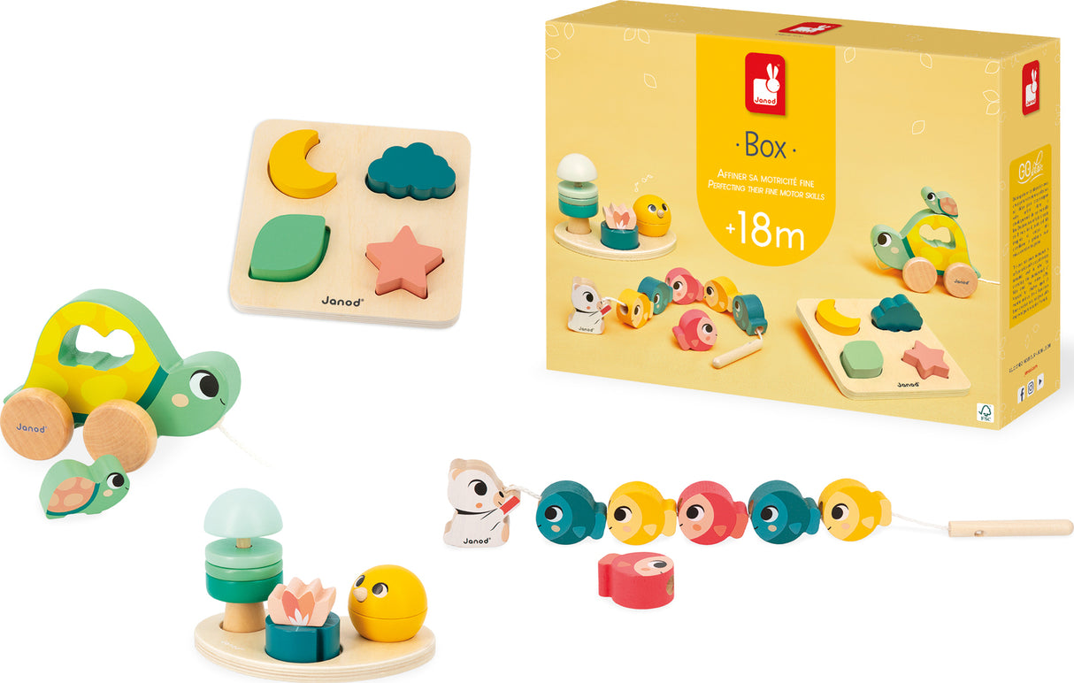 Janod Developmental Activity Box - 18 Months