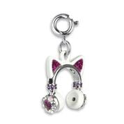 Kitty Ears Headphones Charm