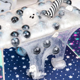 Liquid Ghost Boba Clear Signature Dome Slime