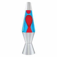 Lava Lamp Red Blue