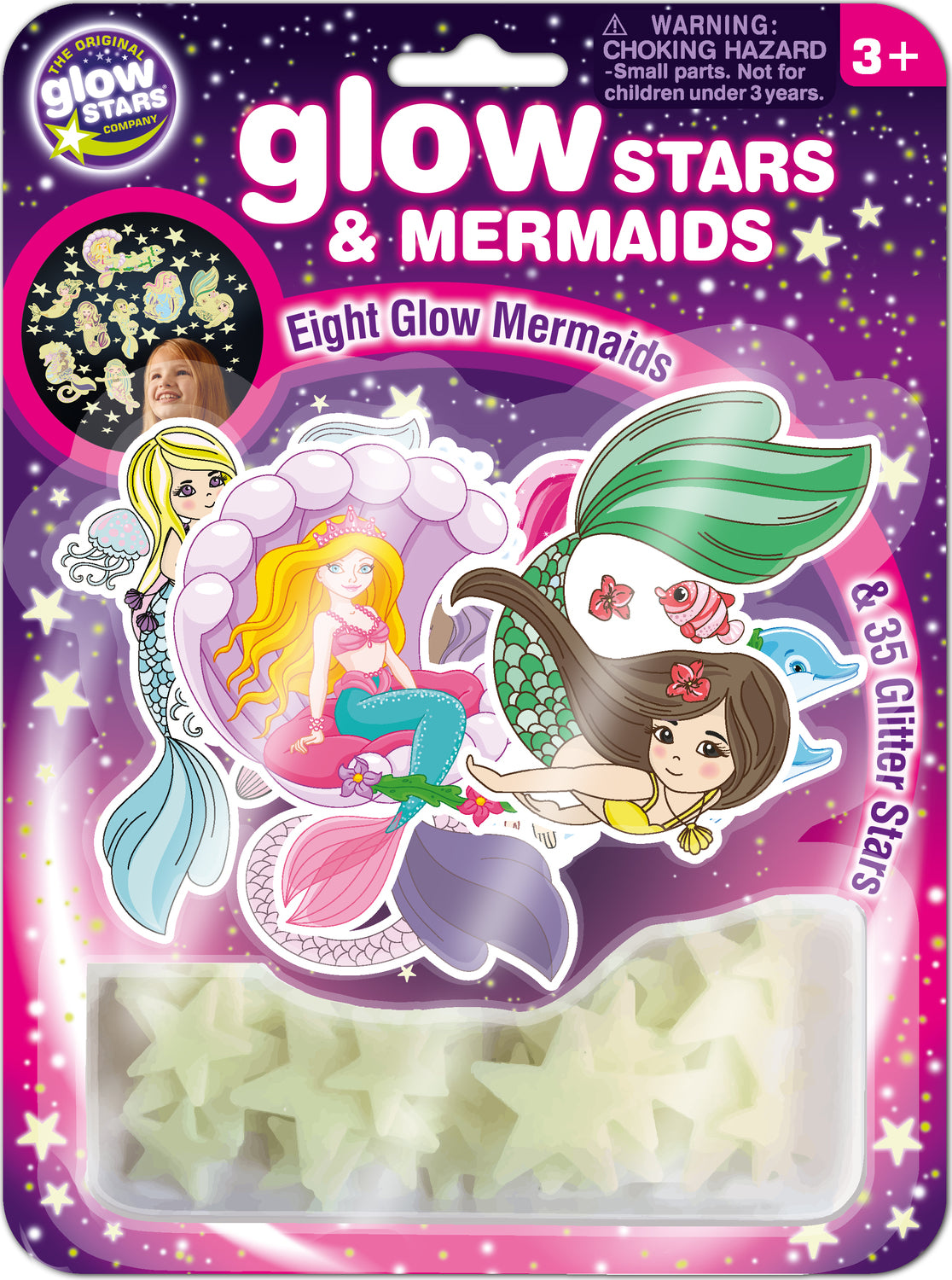 Glow Stars And Mermaids