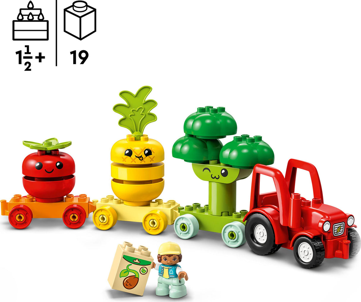 LEGO DUPLO® Fruit and Vegetable Tractor Set