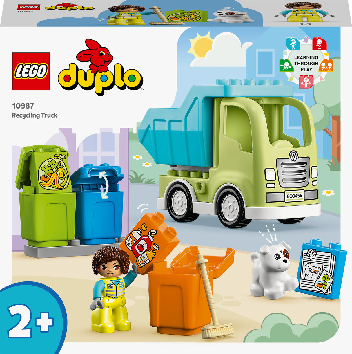 LEGO DUPLO Town Recycling Truck Sorting Toy