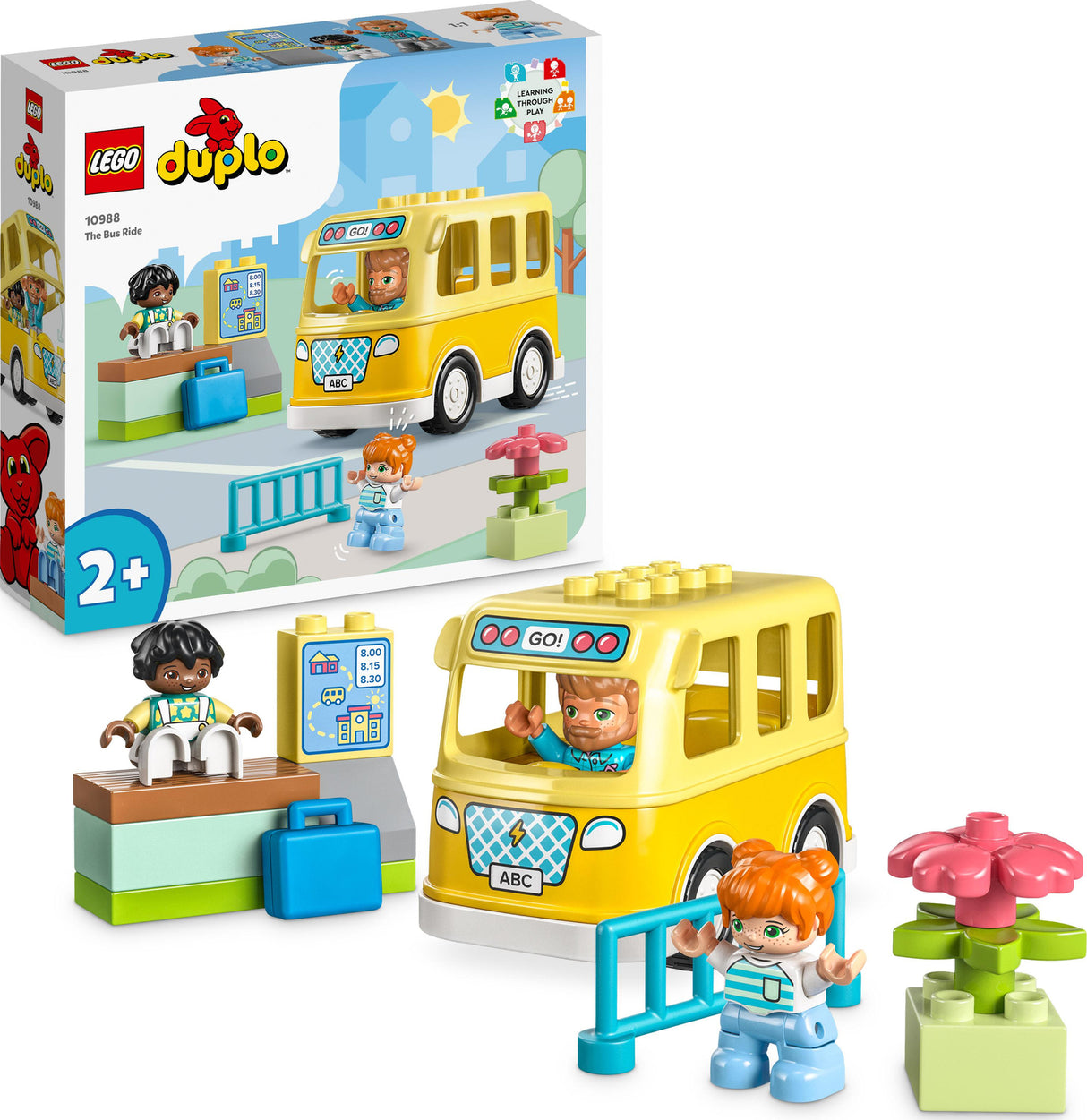 LEGO DUPLO The Bus Ride Toy for Toddlers