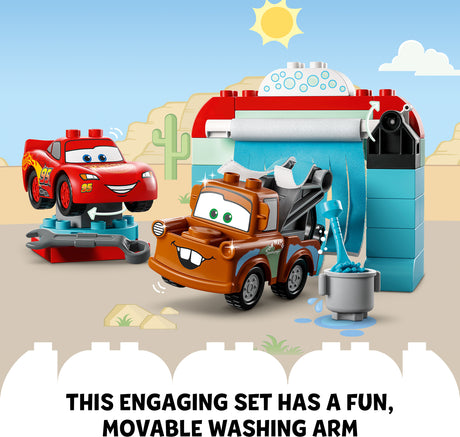 LEGO® DUPLO® Disney™: Lightning McQueen & Mater's Car Wash Fun