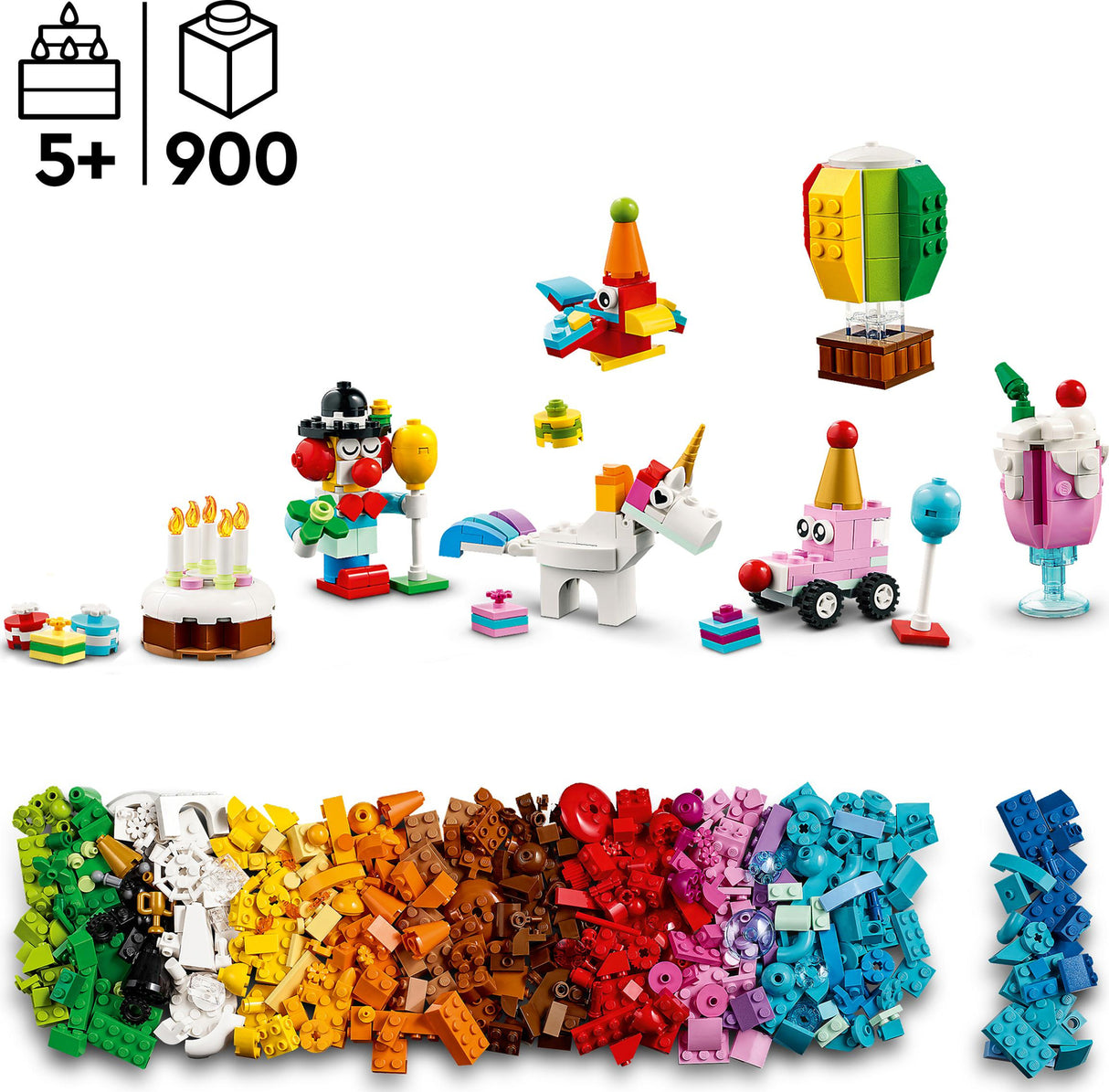 LEGO® Classic Creative Party Box Building Toy – Dancing Bear Toys