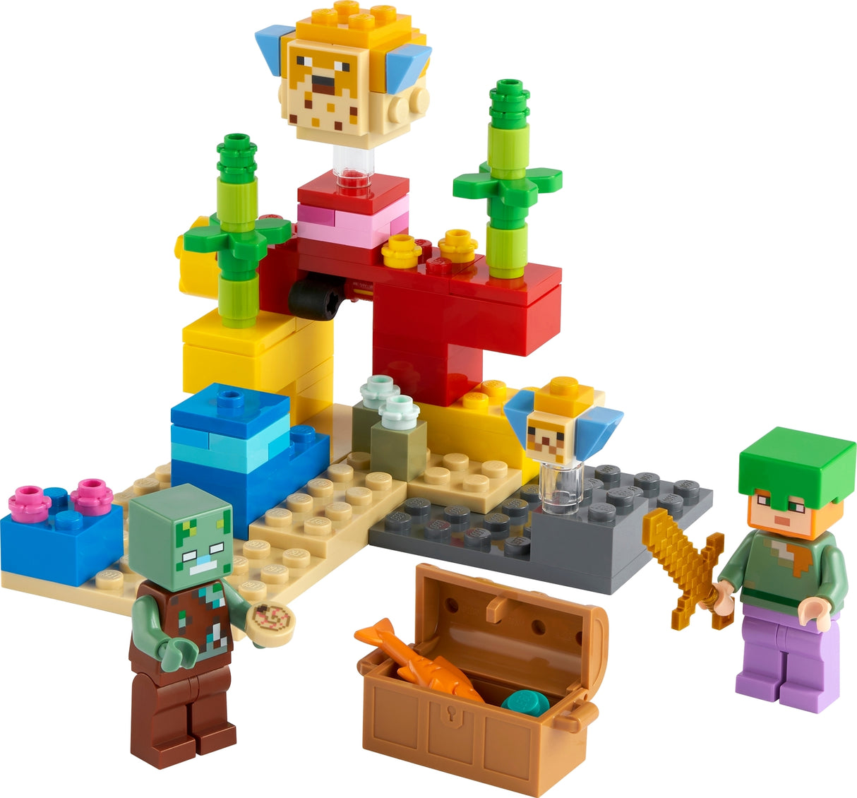 LEGO® Minecraft: The Coral Reef