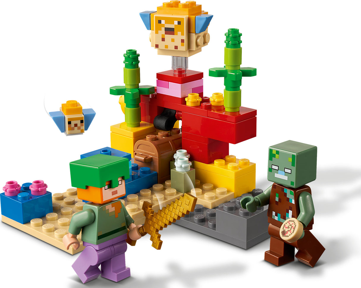 LEGO® Minecraft: The Coral Reef