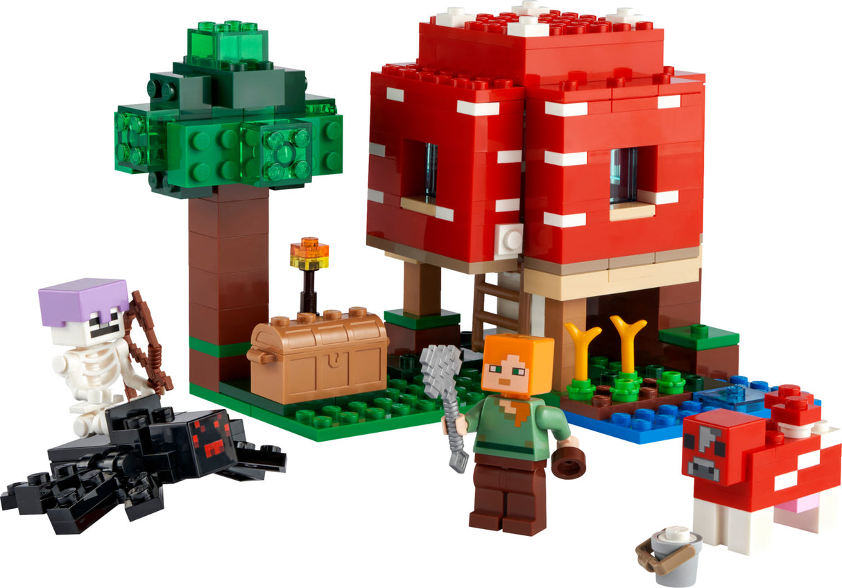 LEGO Minecraft: The Mushroom House