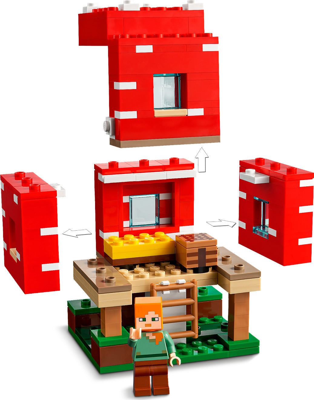 LEGO Minecraft: The Mushroom House