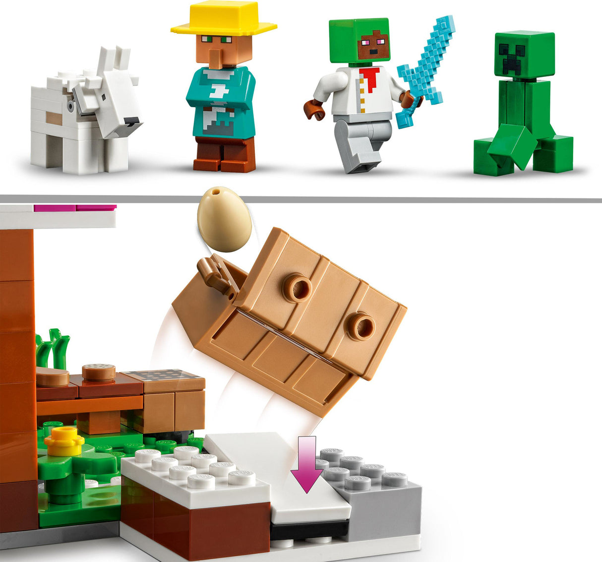 LEGO Minecraft The Bakery Set with Figures