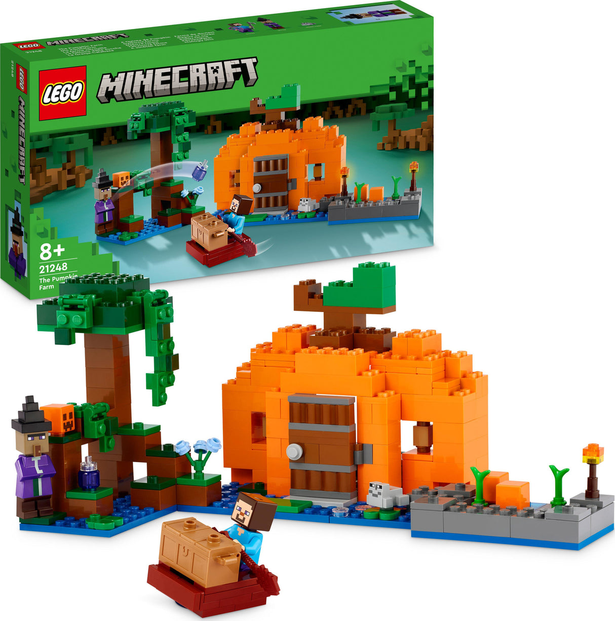 LEGO Minecraft The Pumpkin Farm Building Toy