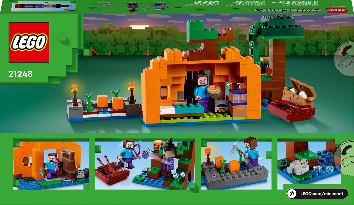 LEGO Minecraft The Pumpkin Farm Building Toy