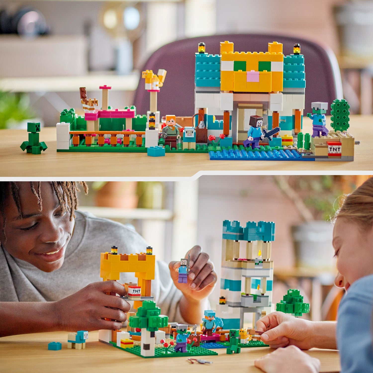 2個Set LEGO Minecraft The Crafting Box 4.0 2 in 1 Set – Dancing