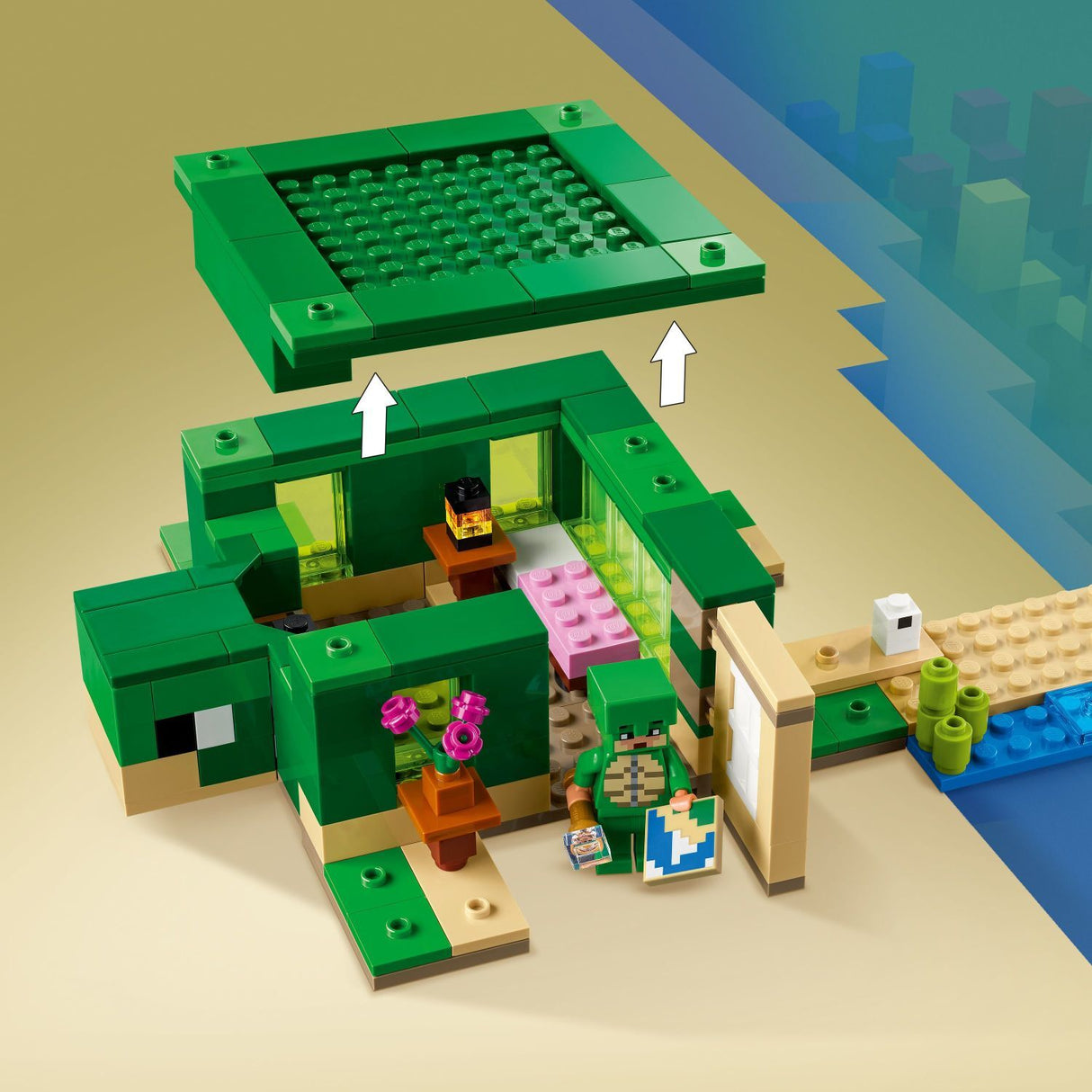 LEGO Minecraft: The Turtle Beach House