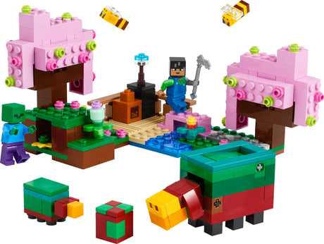 LEGO Minecraft: The Cherry Blossom Garden