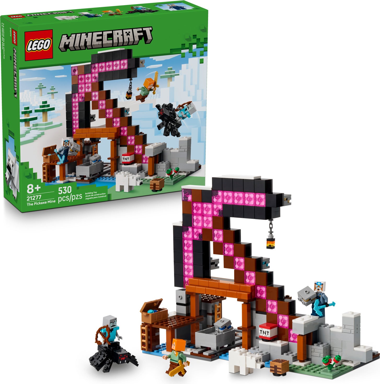 LEGO Minecraft: The Pickaxe Mine – Dancing Bear Toys