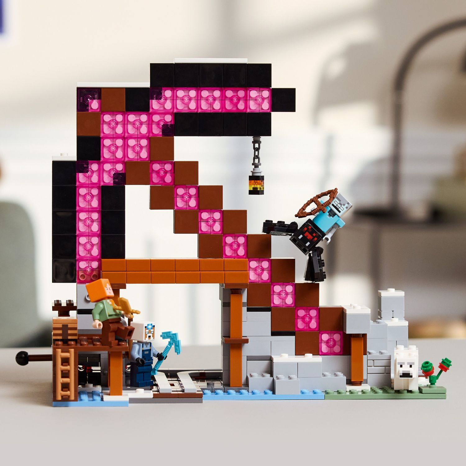 その他 mine LEGO Minecraft: The Pickaxe Mine – Dancing Bear Toys