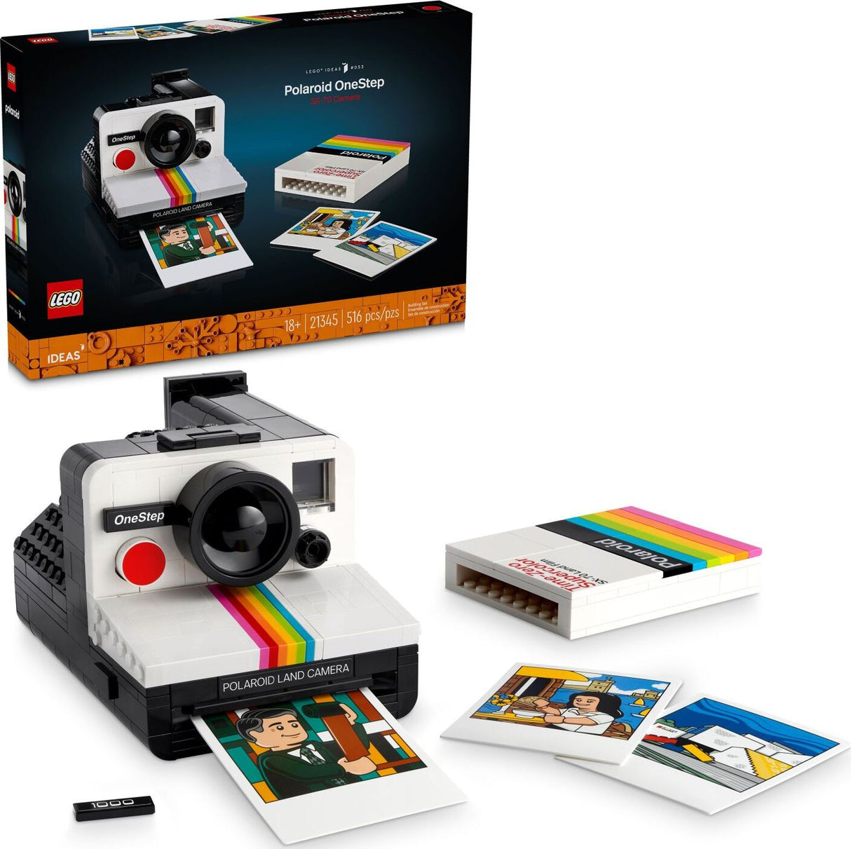 LEGO Ideas: Polaroid OneStep SX-70 Camera