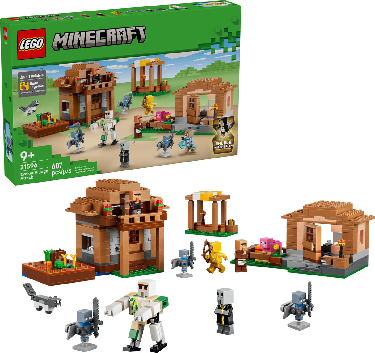 LEGO® Minecraft® Evoker Village Attack