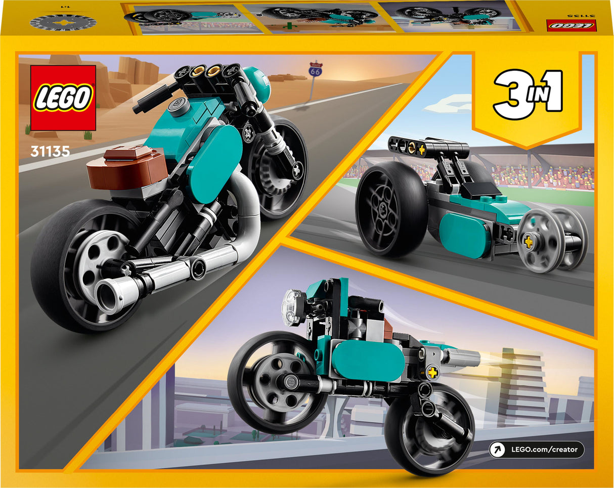 LEGO® Creator 3-in-1: Vintage Motorcycle Set