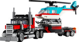 LEGO® Creator: Flatbed Truck with Helicopter