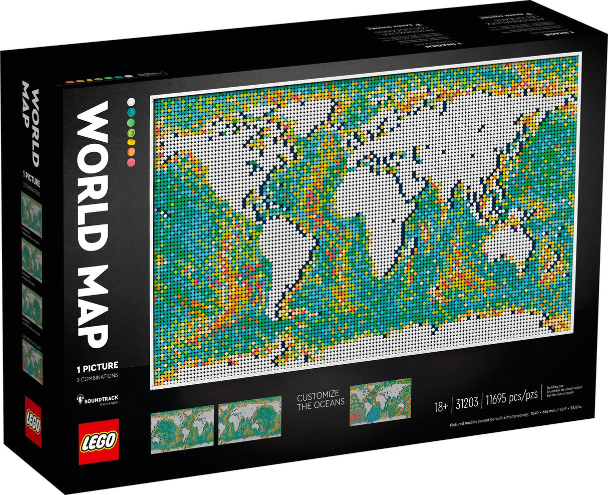 LEGO Art: World Map