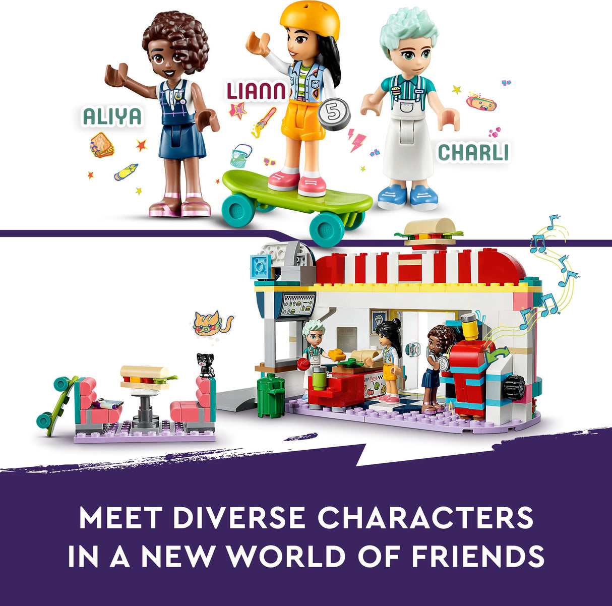 LEGO® Friends: Heartlake Downtown Diner