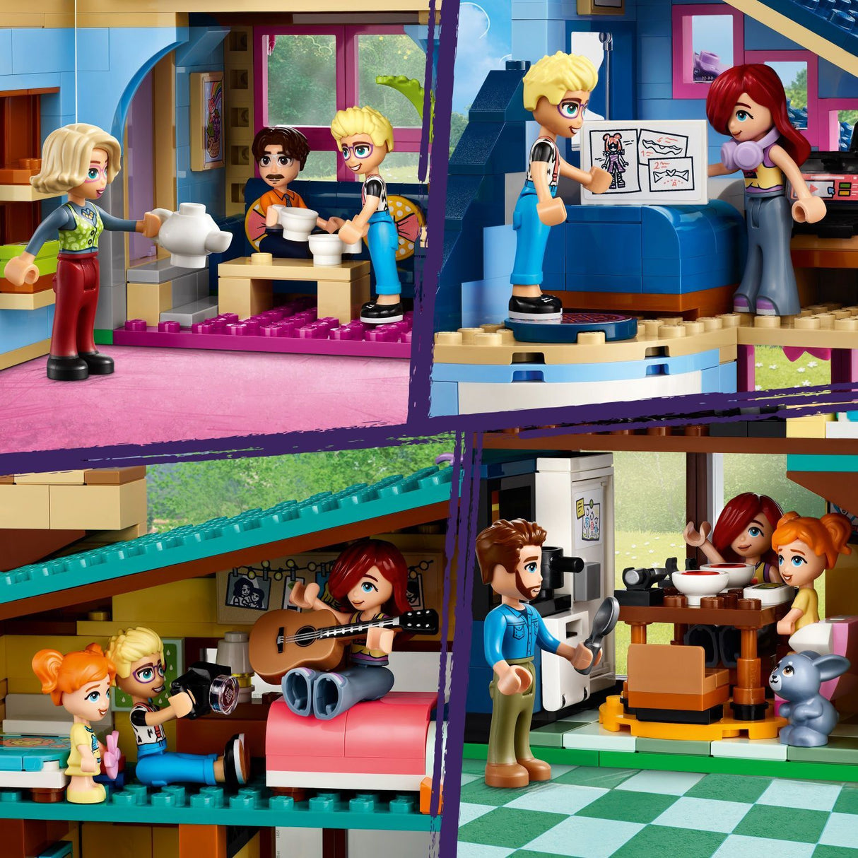 LEGO Friends: Olly and Paisley's Family Houses