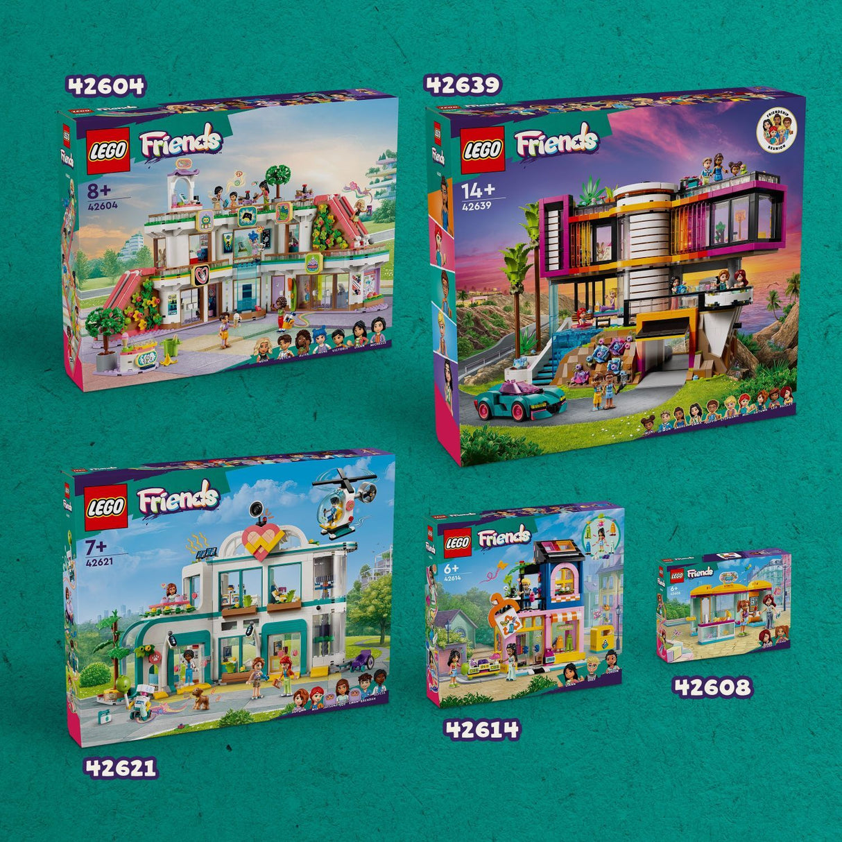 LEGO Friends: Olly and Paisley's Family Houses