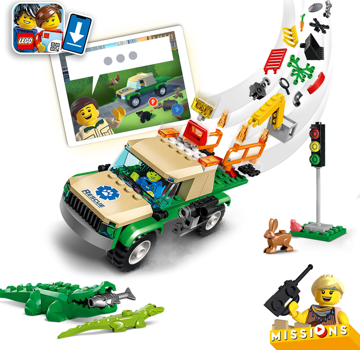 LEGO City Wild Animal Rescue Missions Set