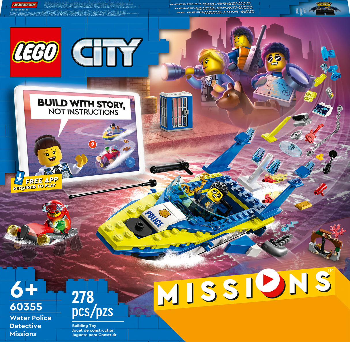 LEGO City Water Police Detective Missions Set