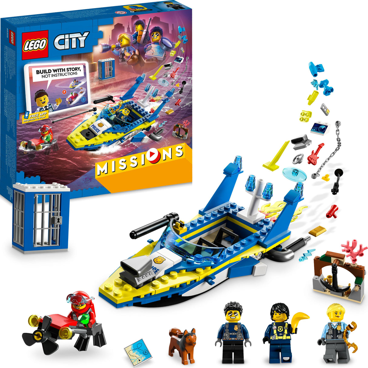 LEGO City Water Police Detective Missions Set