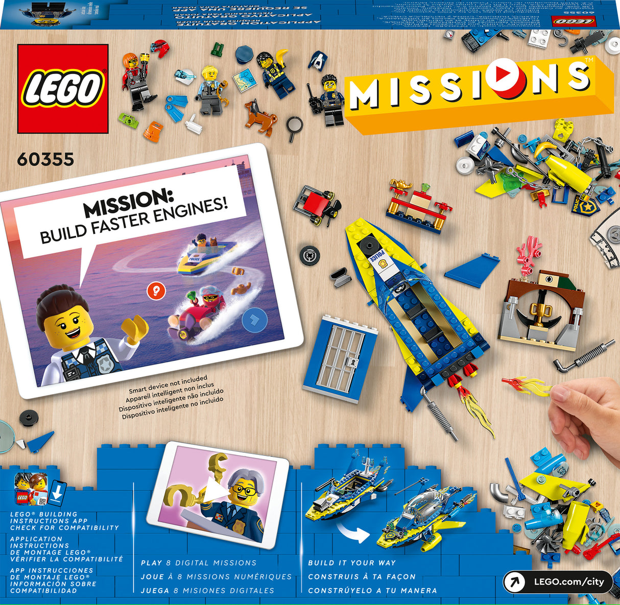 LEGO City Water Police Detective Missions Set