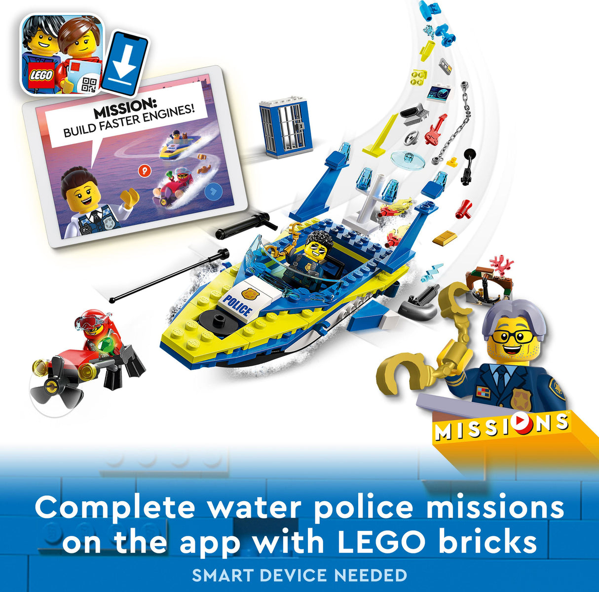 LEGO City Water Police Detective Missions Set