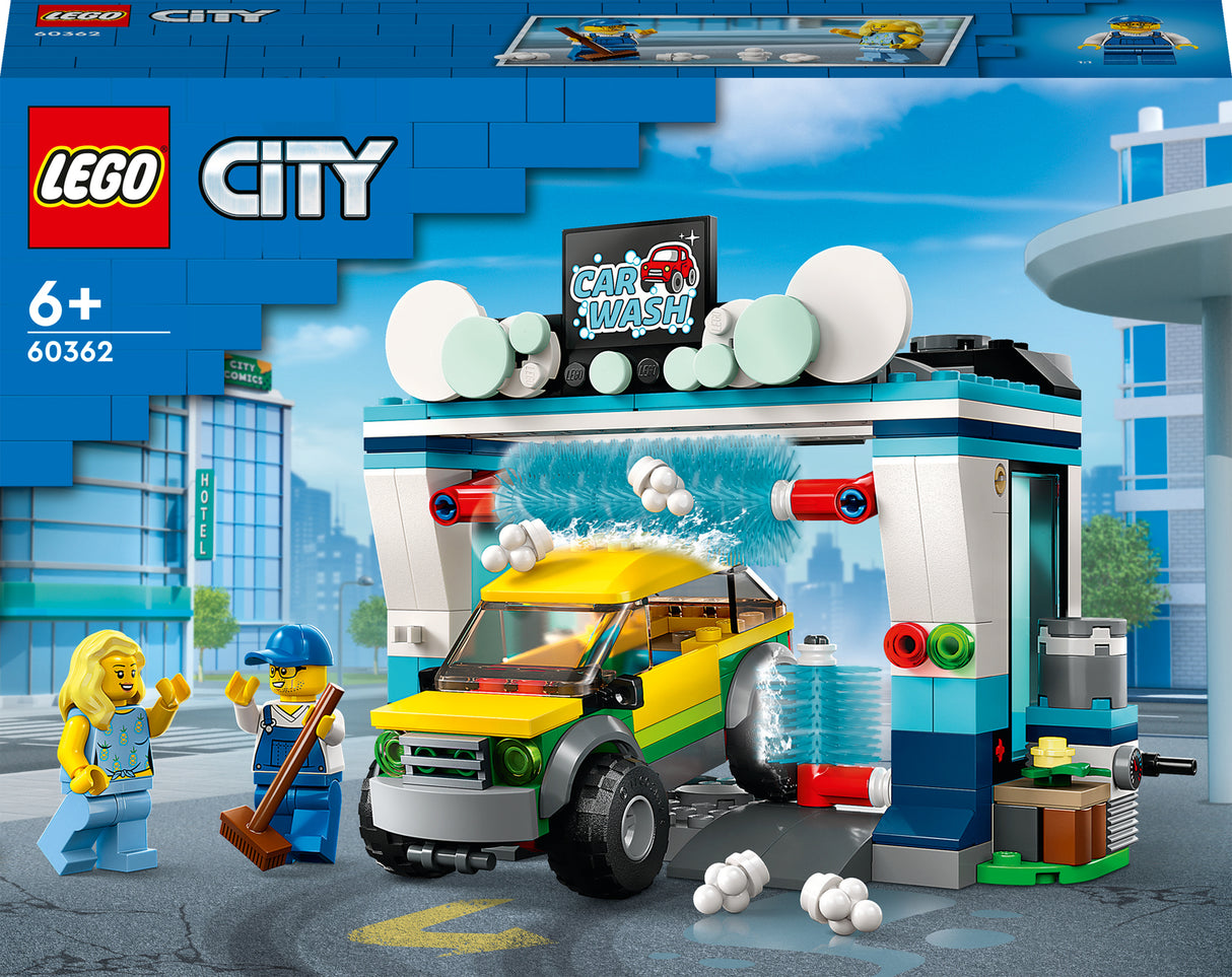 LEGO City Carwash Vehicle Set with Toy Car