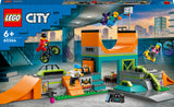 LEGO City Street Skate Park with Toy Bike