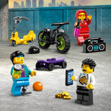 LEGO City Street Skate Park with Toy Bike